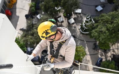 zoom sur le métier de cordiste : un travail en hauteur alliant agilité et équilibre